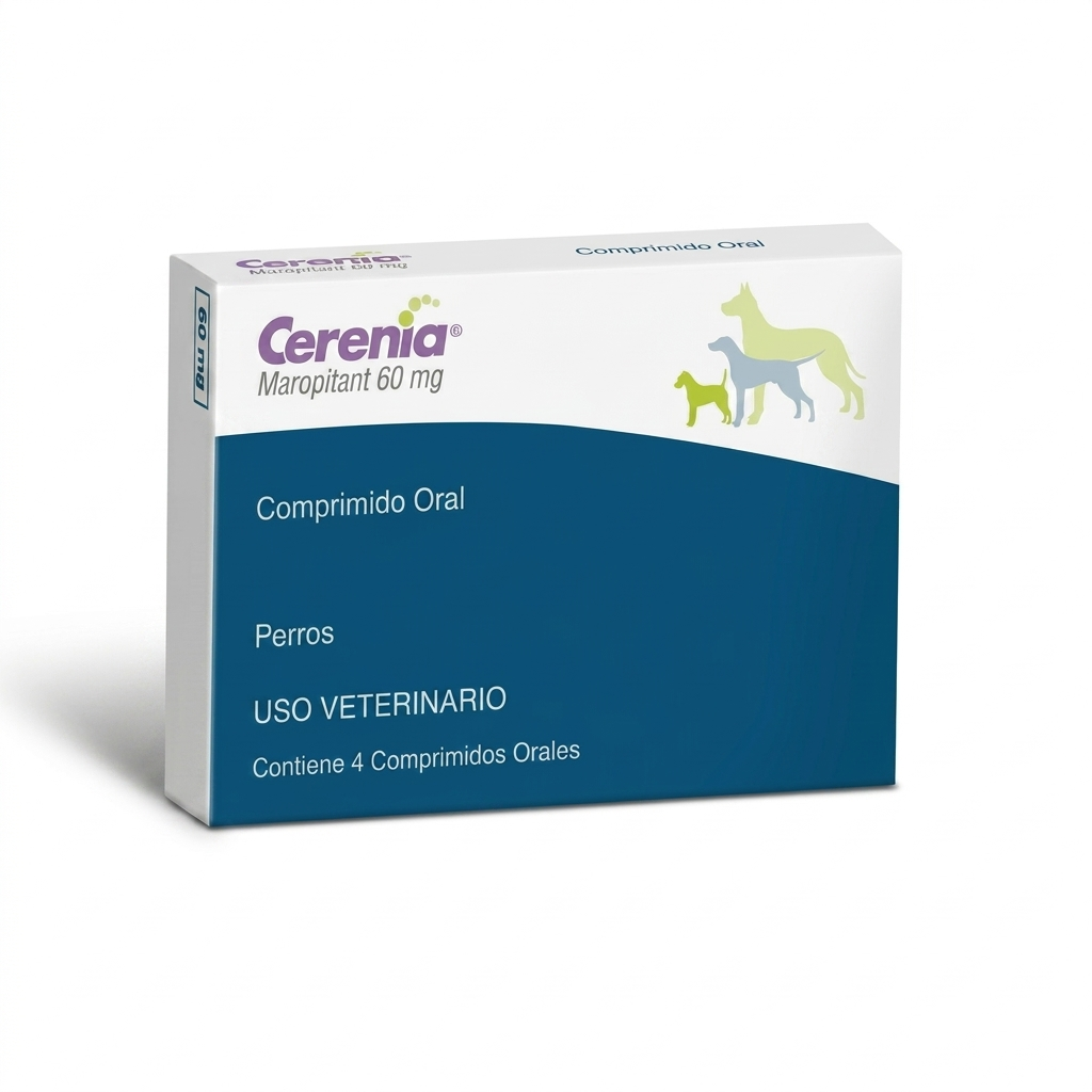Cerenia 60 mg perros 4 comprimidos – Antiemético Potente para Vómitos - Antihemeticos, Hepaticos y gástricos veterinaria en MasKotas Farmavet