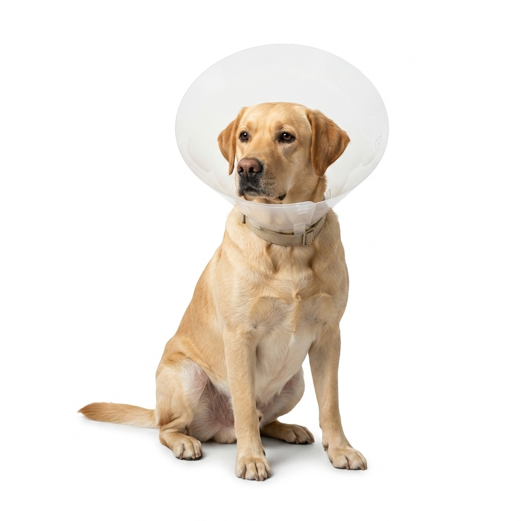 Collar Isabelino para Perros 25 cm – Protección postoperatoria segura en MasKotas Farmavet - Especialistas en Dermatología
