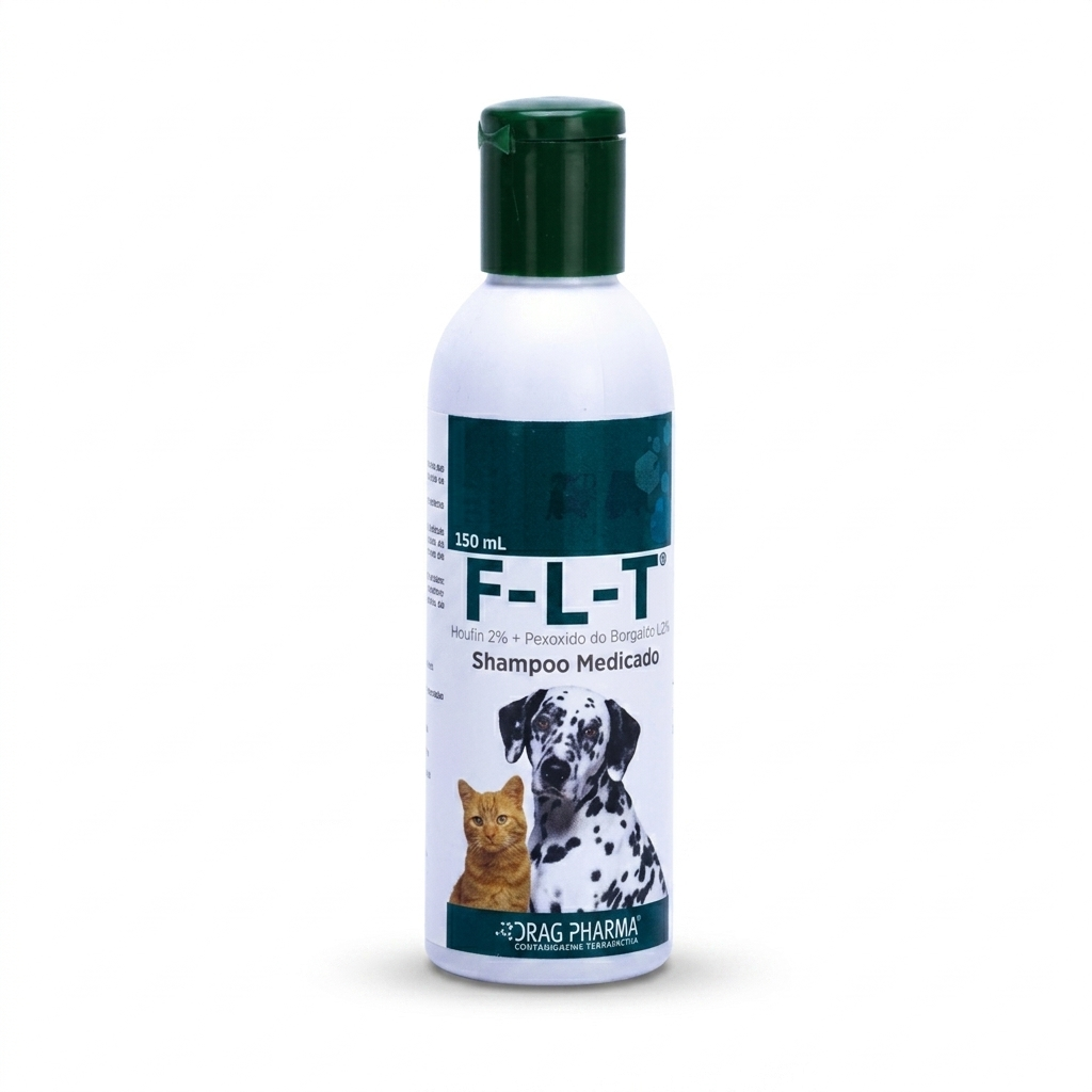 F-L-T shampoo 150 ml perros y gatos – dermatitis y problemas cutáneos - Dermatológicos veterinaria en MasKotas Farmavet