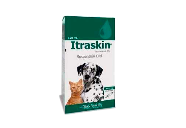 Itraskin 2% susp. oral x 120 ml.