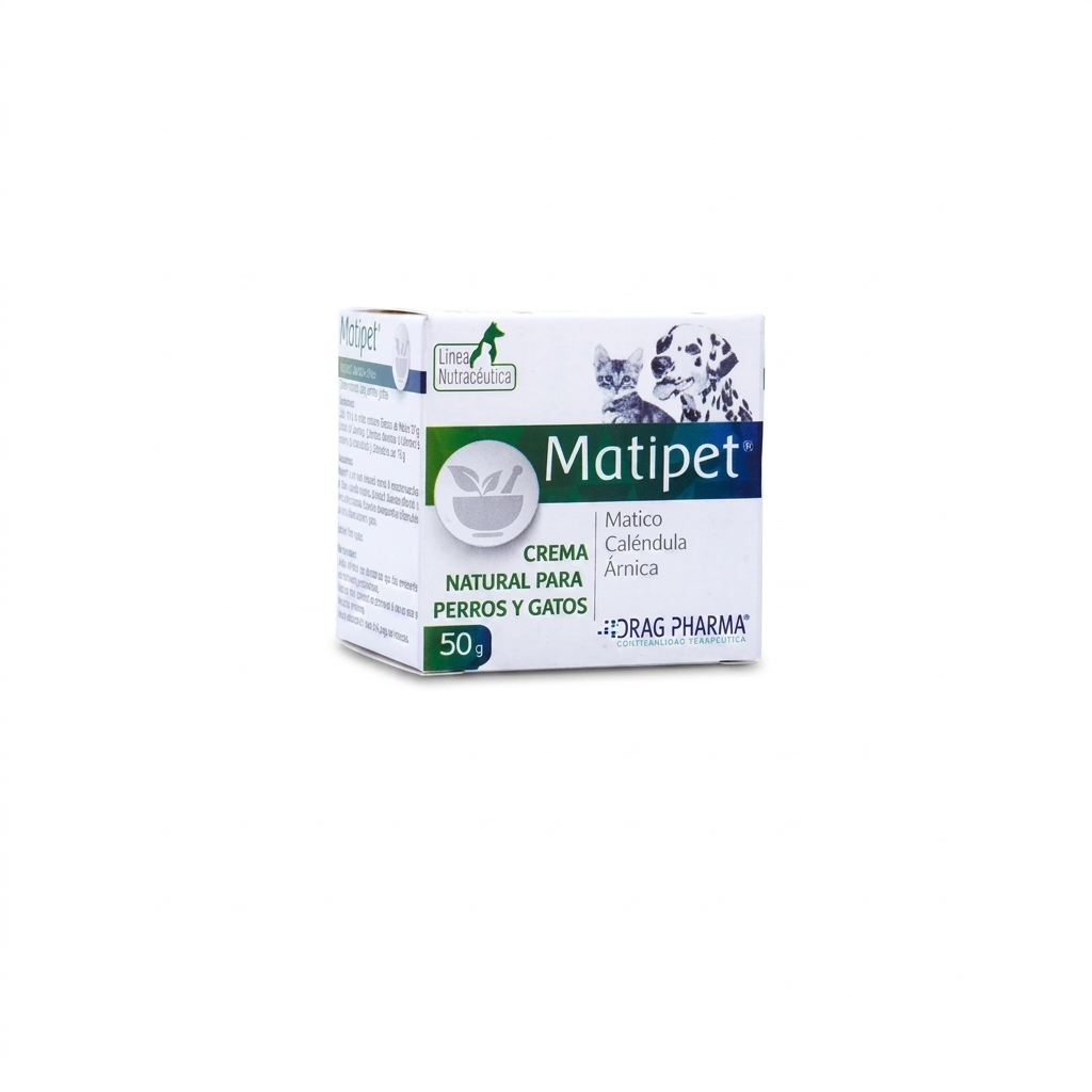 Matipet Crema Natural 50 gr perros y gatos – Cicatrizante - Dermatológicos veterinaria en MasKotas Farmavet