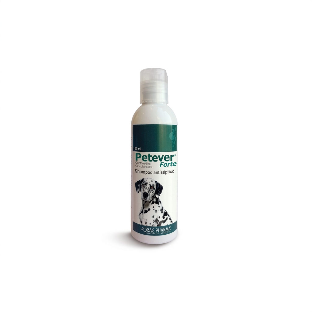 Petever Forte 3% Shampoo Perros 200 ml – Infecciones cutáneas bacterianas y por levaduras
