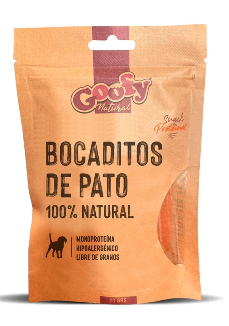 Bocadito de Pato Goofy Natural 20 gr.