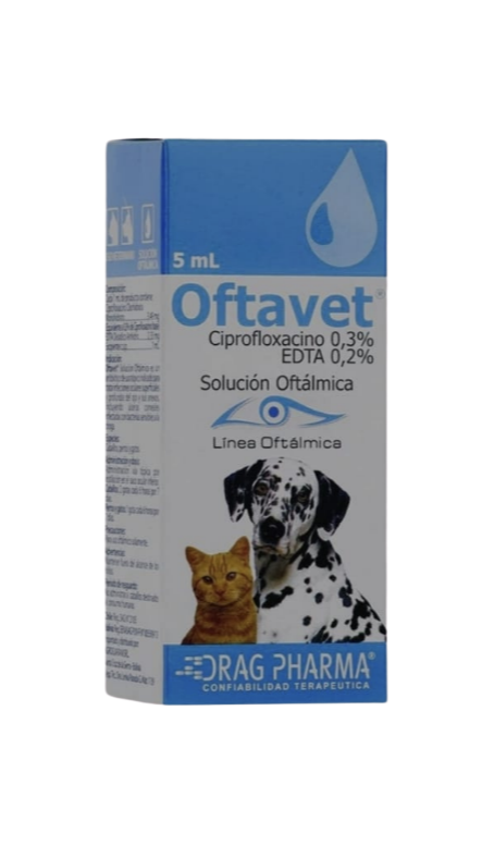 Oftavet - 5ml Solución Oftálmica para Gatos y Perros