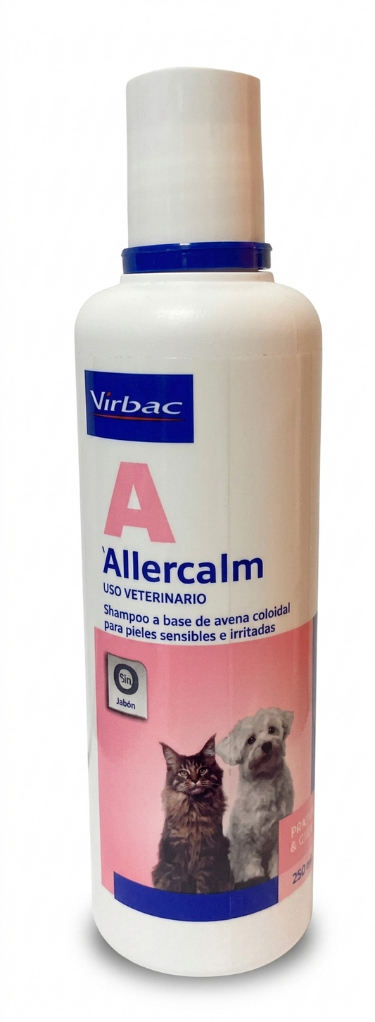 Allercalm Shampoo 250 ml – Piel sensible y alivio de irritaciones - perros y gatos