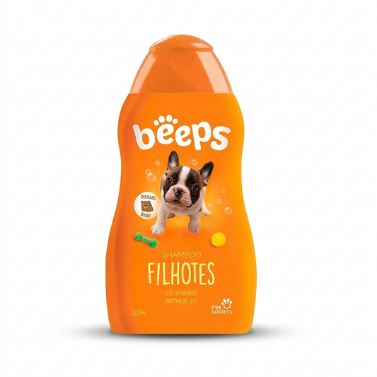 BEEPS Puppies Shampoo 500 ml Perros Cachorros – Limpieza suave para piel sensible - Salud e Higiene veterinaria en MasKotas Farmavet
