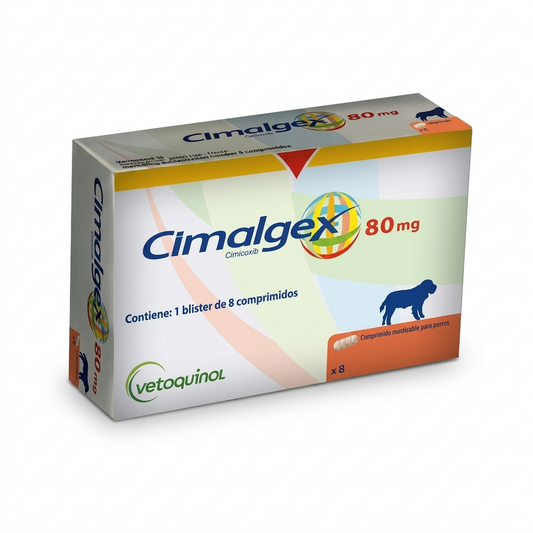 Cimalgex 80 mg Perros – Dolor e inflamación osteoarticular - Antiinflamatorios veterinaria en MasKotas Farmavet