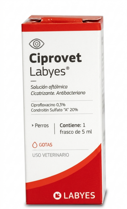 Ciprovet – Antibiótico para Perros y Gatos – Infecciones Bacterianas Tratamiento Veterinario