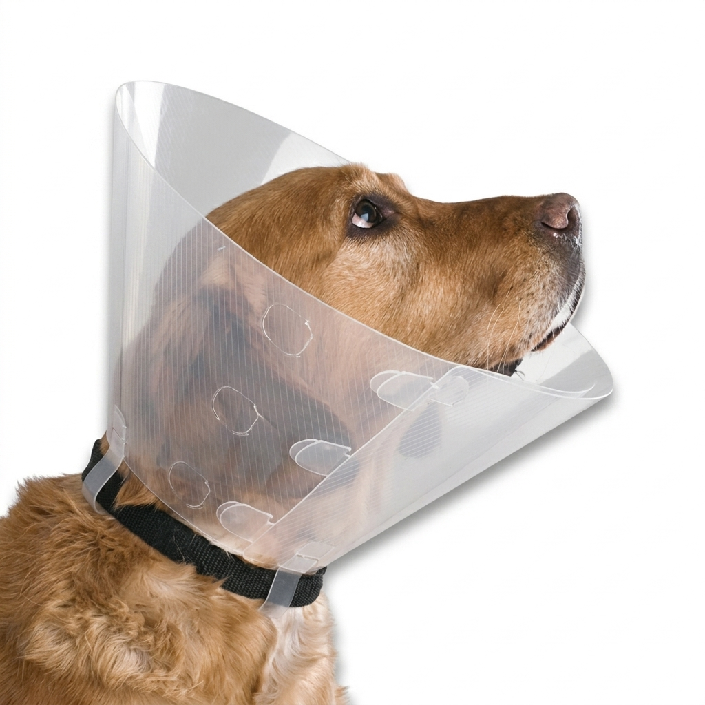Collar Isabelino para Perros 15 cm – Protección postoperatoria segura en MasKotas Farmavet - Especialistas en Dermatología
