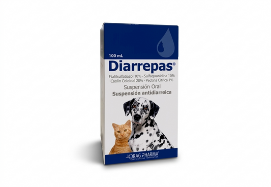 Diarrepas 100 ml - Suspensión Oral - Antidiarreico y Protector Intestinal