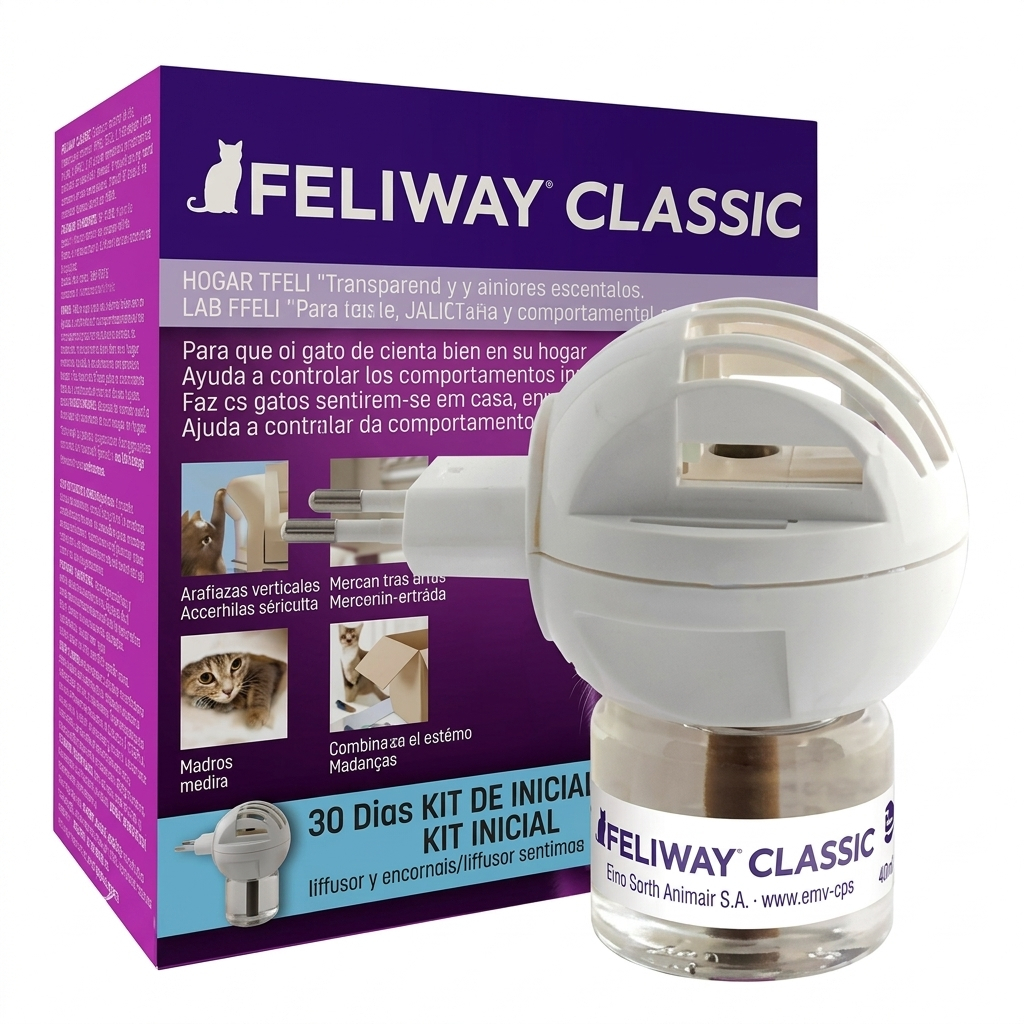 Feliway Classic Difusor Gatos – Reductor de estrés en MasKotas Farmavet - Especialistas en Dermatología
