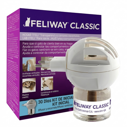 Feliway Classic Difusor Gatos – Reductor de estrés en MasKotas Farmavet - Especialistas en Dermatología
