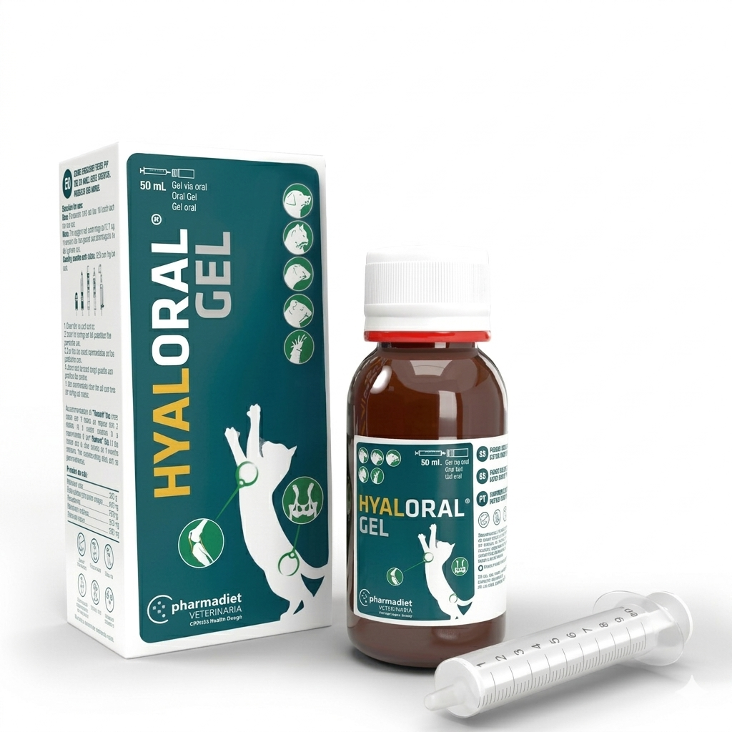 Hyaloral Gel Oral Cachorros y Gatos 50 ml – Condroprotector articular temprano - Articulares veterinaria en MasKotas Farmavet
