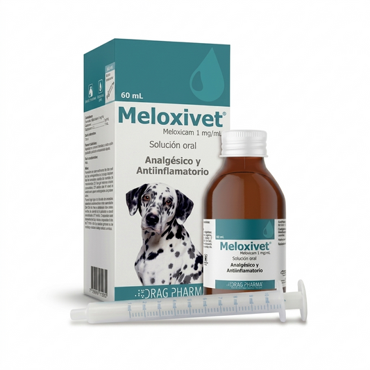 Meloxivet Suspensión Oral 60 ml perros y gatos – dolor e inflamación