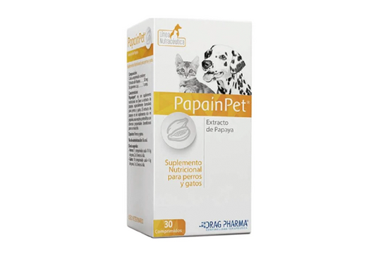 Papain pet x 30 comp. VENCE ABRIL 2026