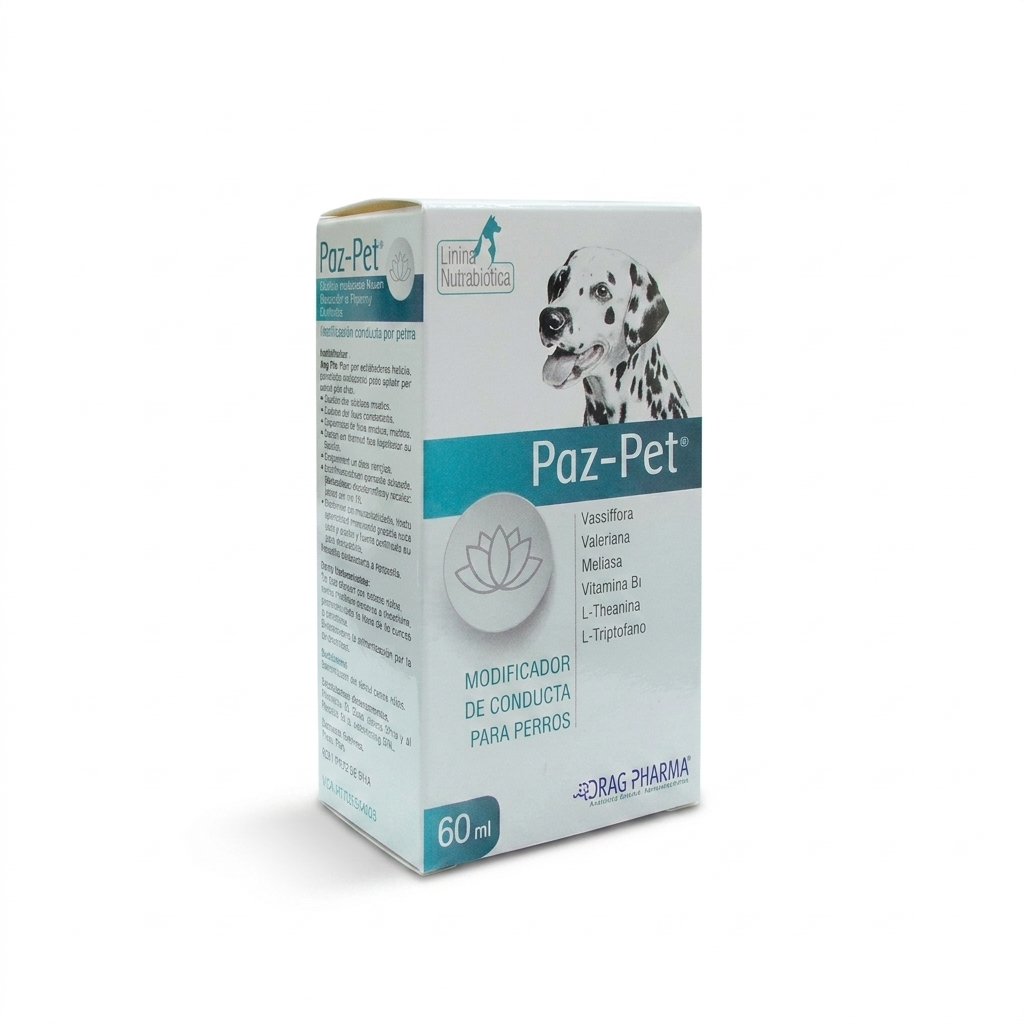 Paz-Pet 60 ml perros – Control de ansiedad y estrés en MasKotas Farmavet - Especialistas en Dermatología
