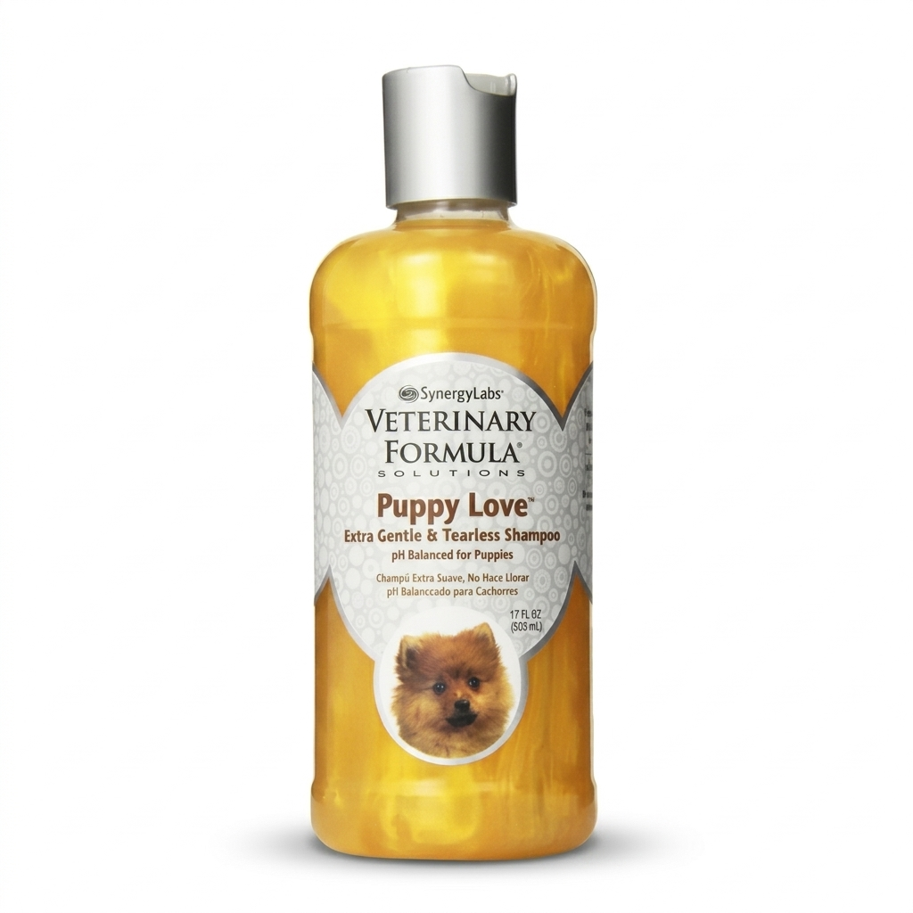 Shampoo Puppy Love 503 ml – Cachorros, sin lágrimas y sin sulfatos - MasKotas Farmavet